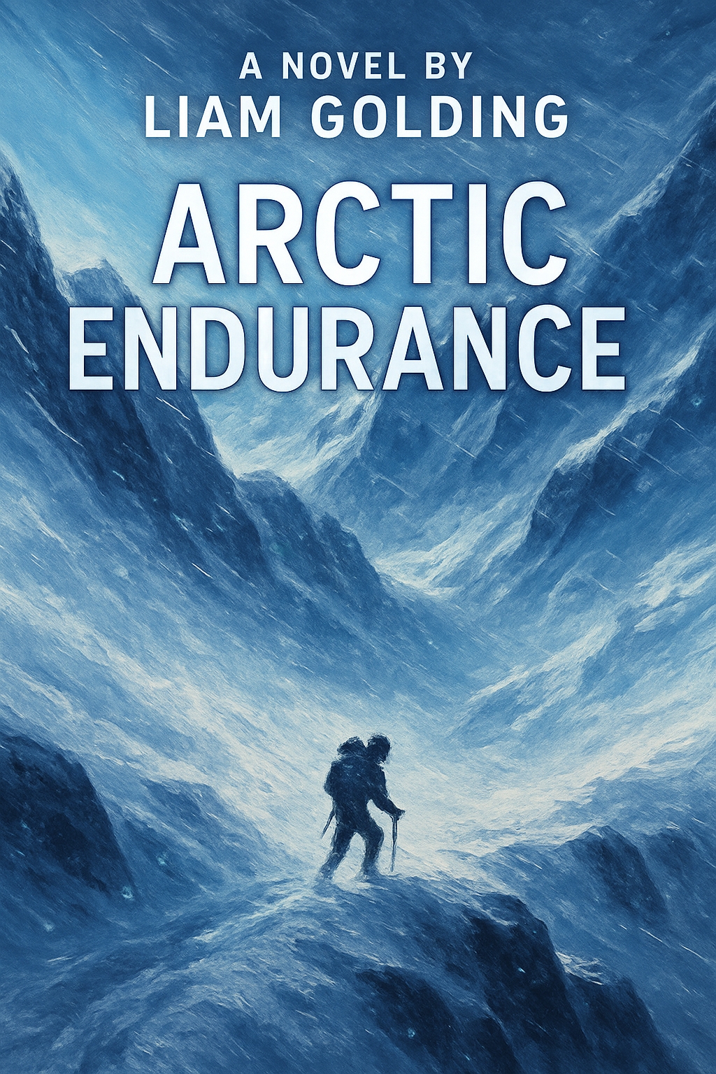 Arctic Endurance Dramatic Icy Landscape EBook Cover