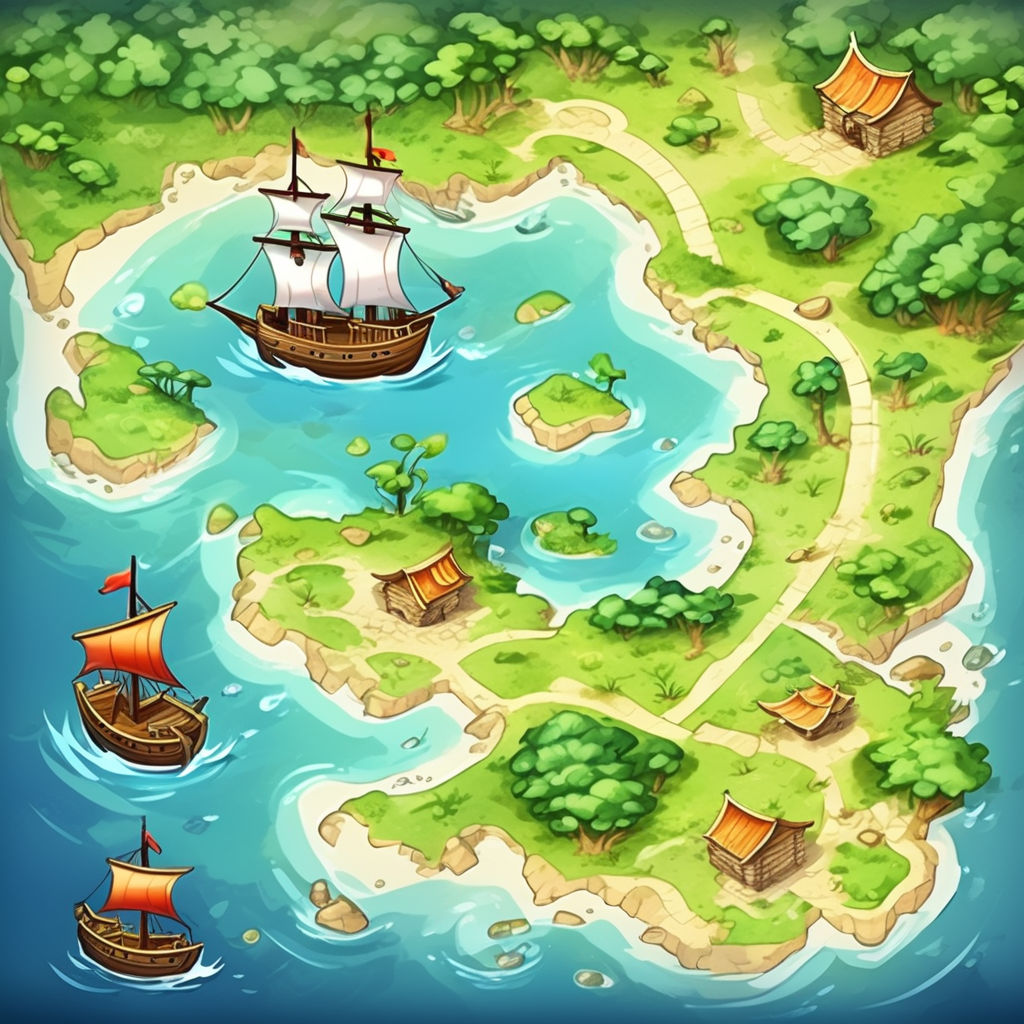 Treasure map by mustafa cavus - Playground