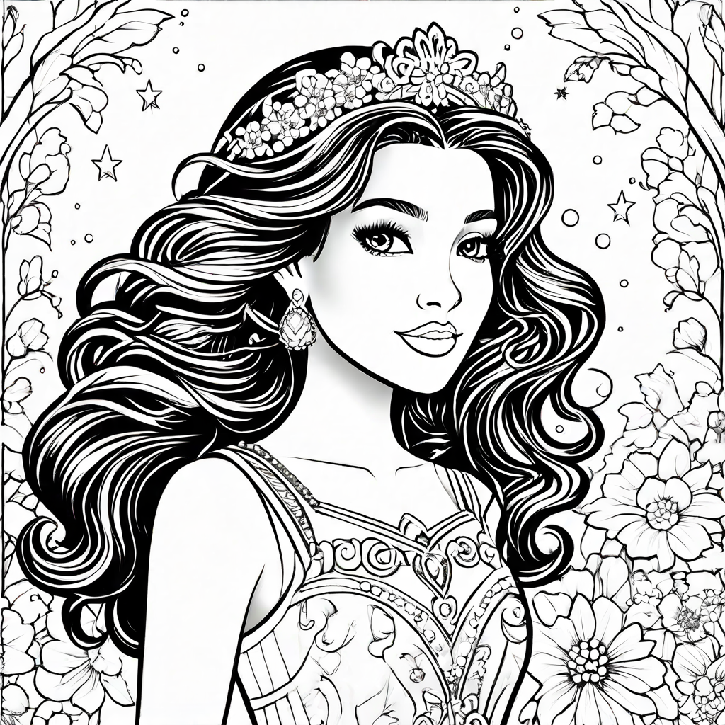 All races Coloring page magic realism by Miss Congeniality - Playground