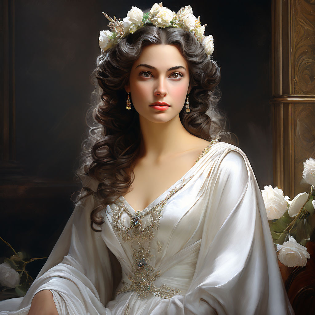 Check out this stunning portrait of Anne Hathaway as Arwen Evenstar