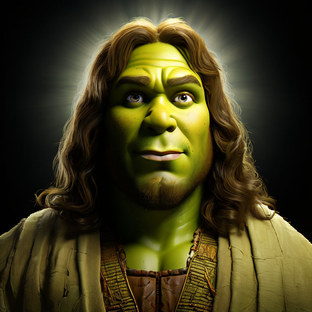 Shrek-Jesus by Антон Картон - Playground