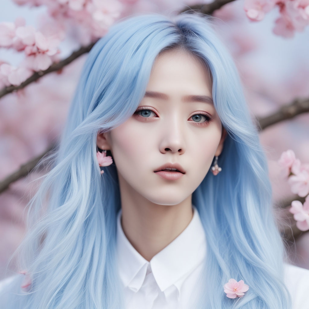 A K-pop girl group member’s profile pic by yezin - Playground