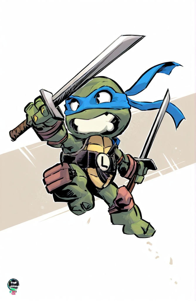 Tmnt leonardo by Nik ItiN - Playground