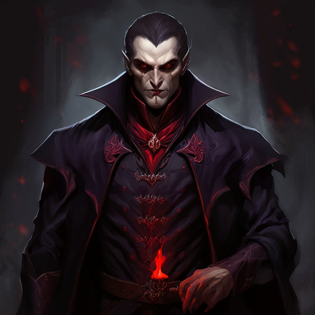 Vampire Count Strahd from DnD by Timo Noe - Playground