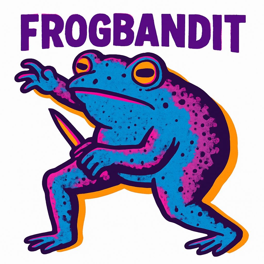 Vibrant Pop Art Frog Character Illustration for Fun Mug
