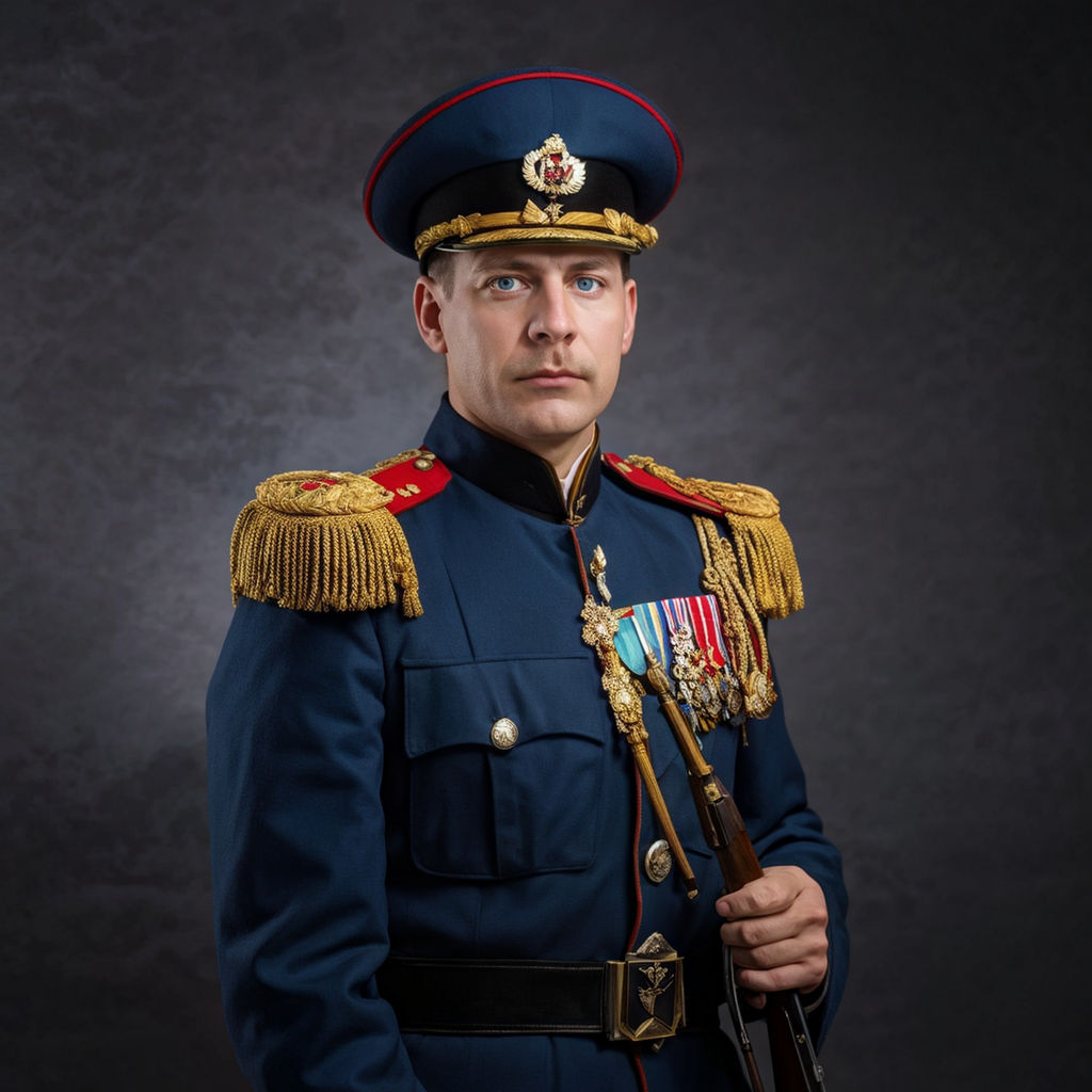 23 Russian Sergeant of the Nordic Royal Guard by ceegle - Playground