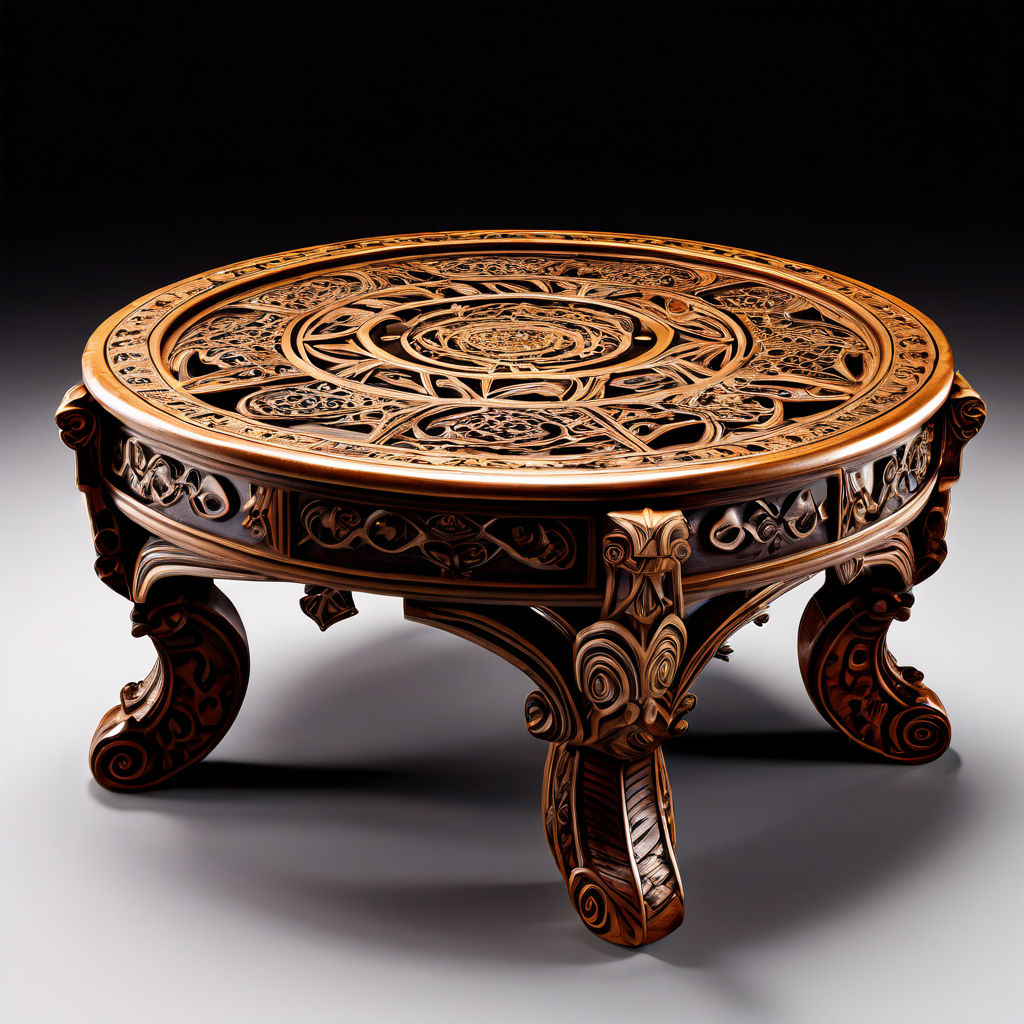 A medieval coffee table design by Enes - Playground