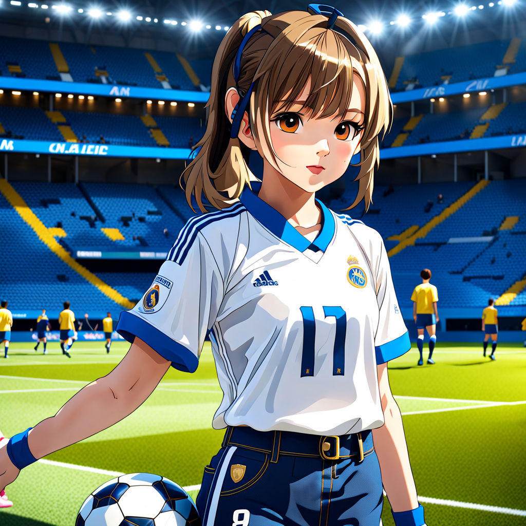 SOCCER ANIME GIRL AND BODY