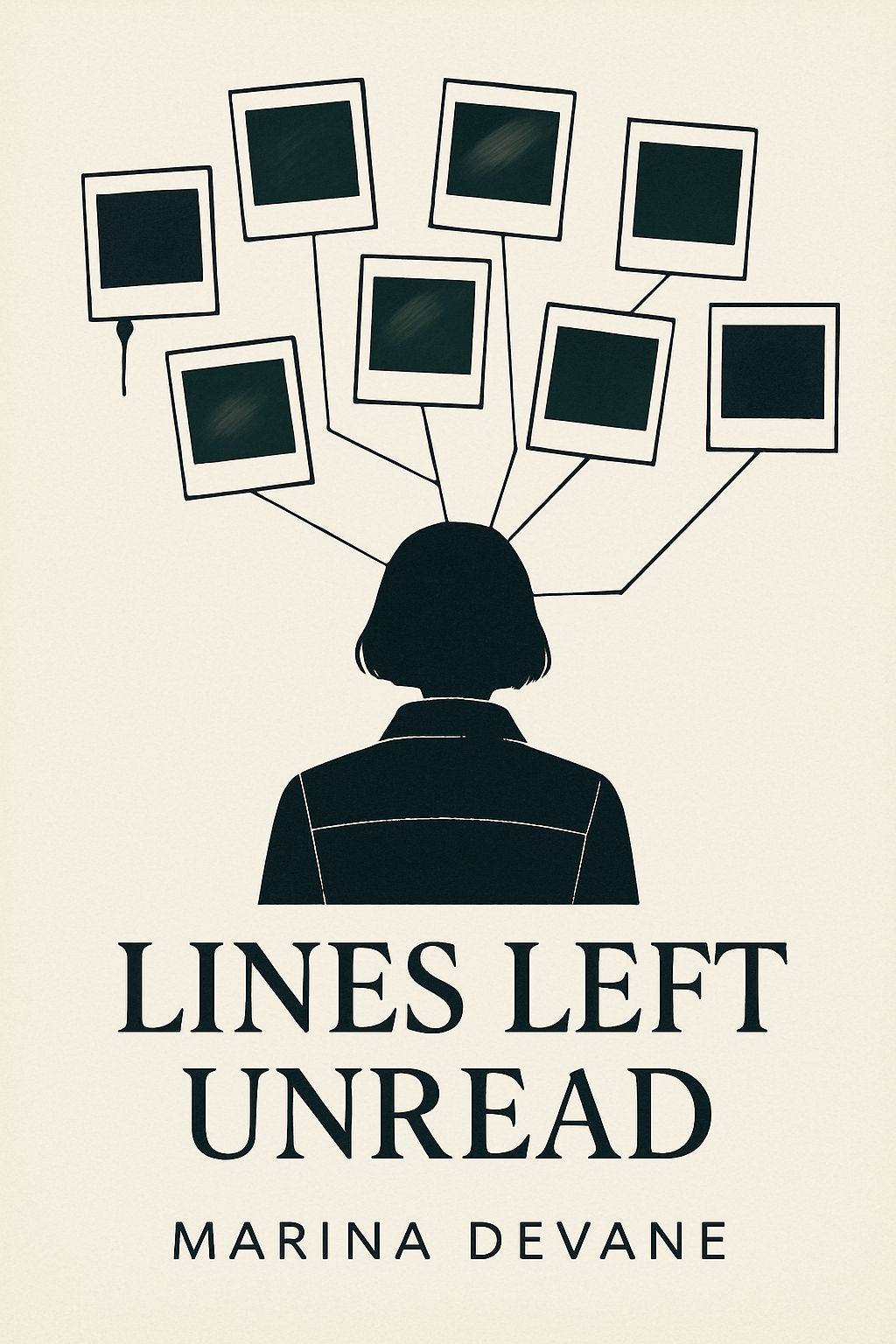 Minimalist Lines Left Unread EBook Cover Design