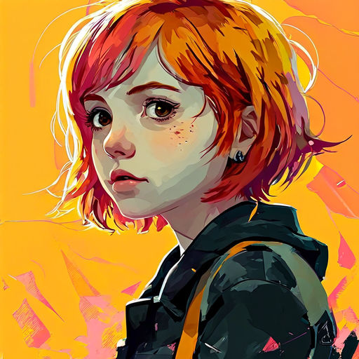 A cute Hayley Williams by Yannis Lau - Playground