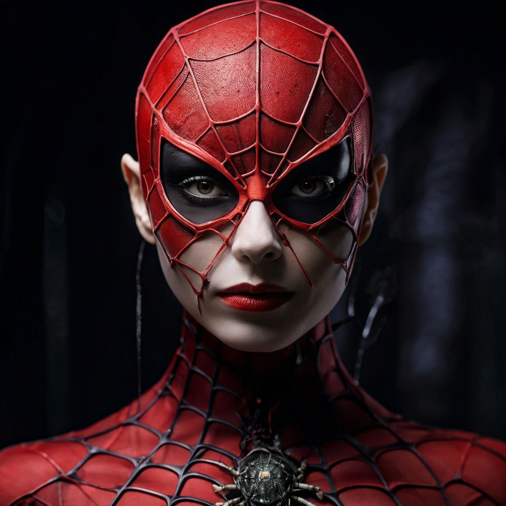 spider woman without mask