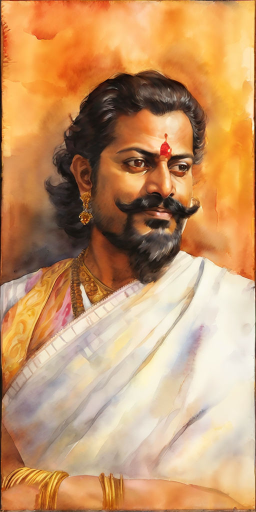 Chalukya King Vikramaditya by Raghavendra Das - Playground