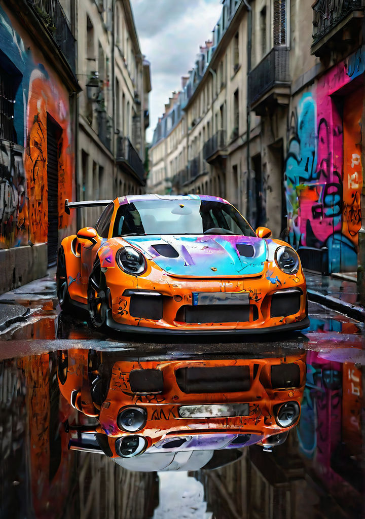 Futuristic 2025 Porsche GT3 RS by Amaury Lira - Playground