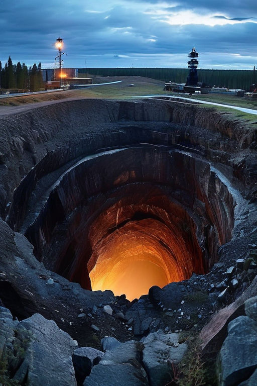 World's Deepest Hole in Russia by SMI Squad Playground