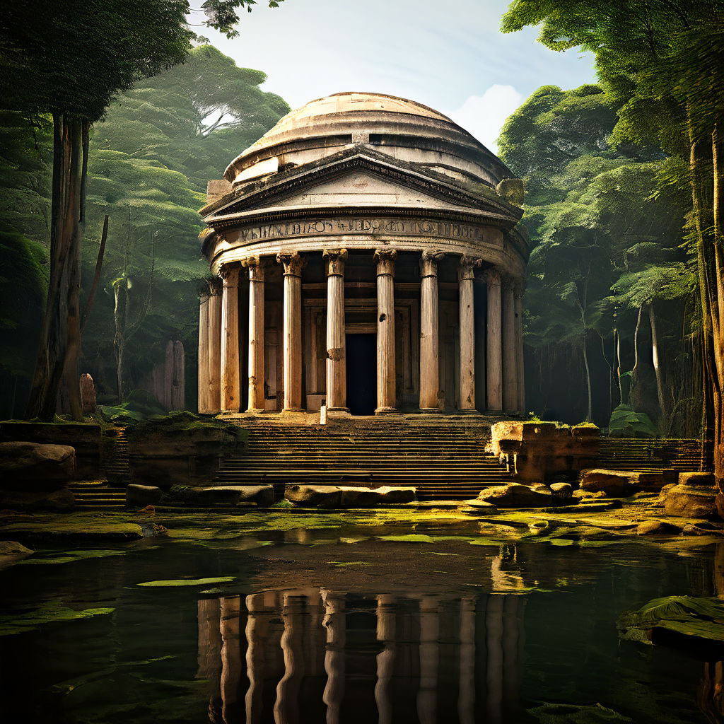 The Roman pantheon in the Amazon. by Jhon Limaylla - Playground