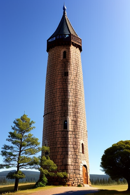 Impossibly tall tower by Jarek Copperfox - Playground