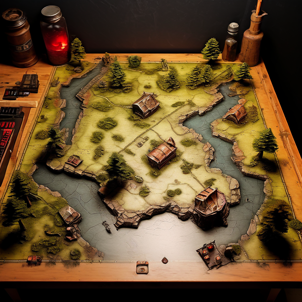 Battlemaps for wargames by game design - Playground