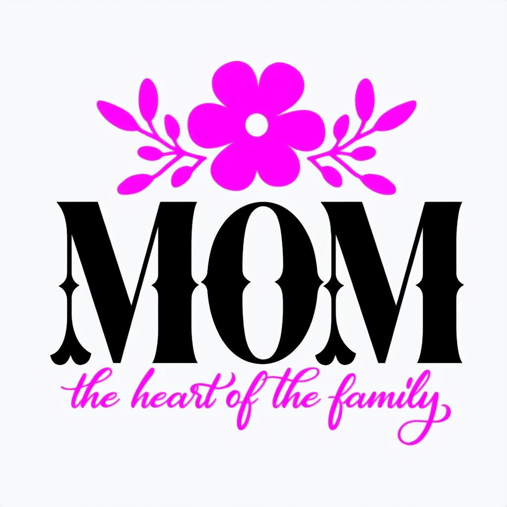 Elegant MOM Floral Design with Heartwarming Message Mug