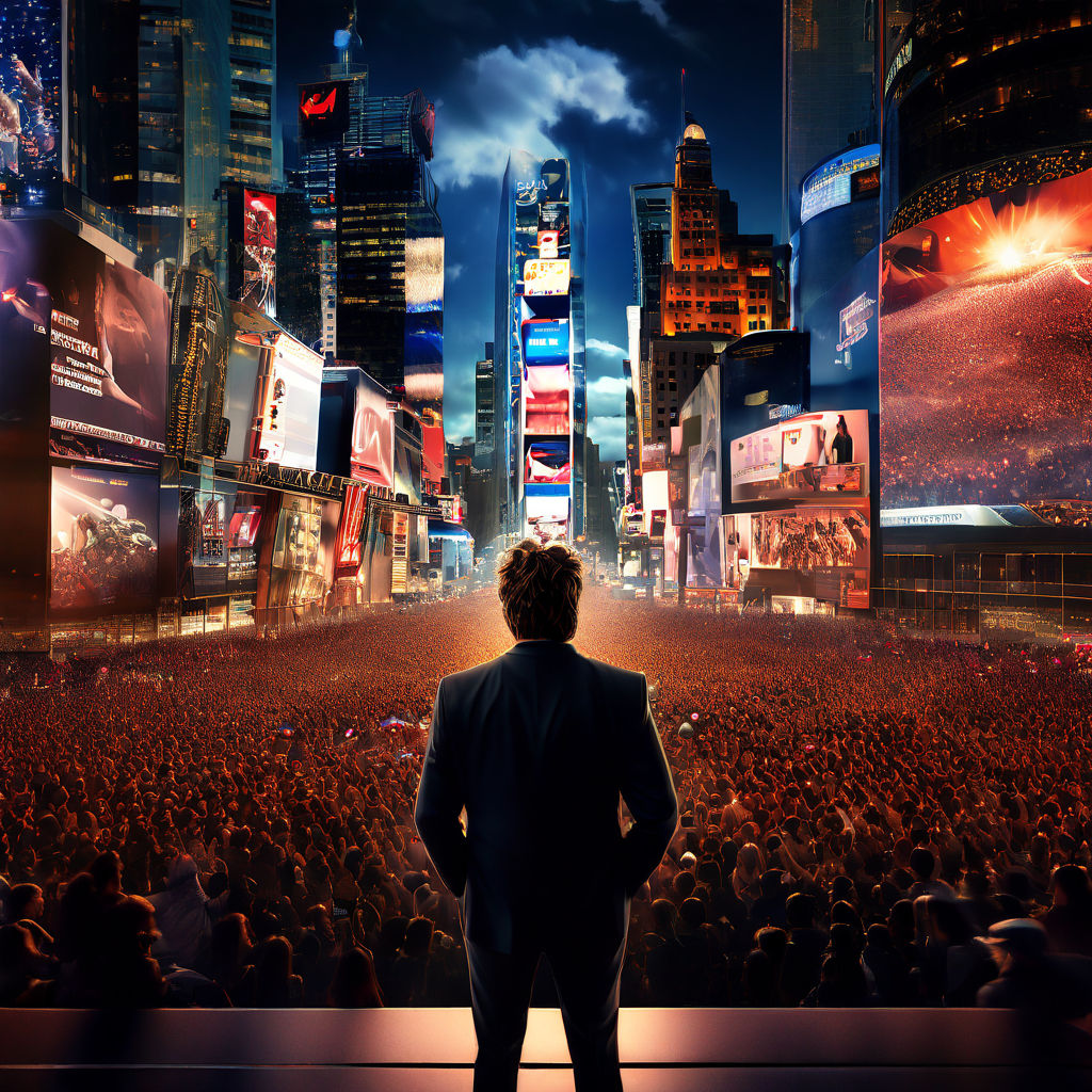 Picture the biggest celebrity of the 21st century by Seong Sil Woo