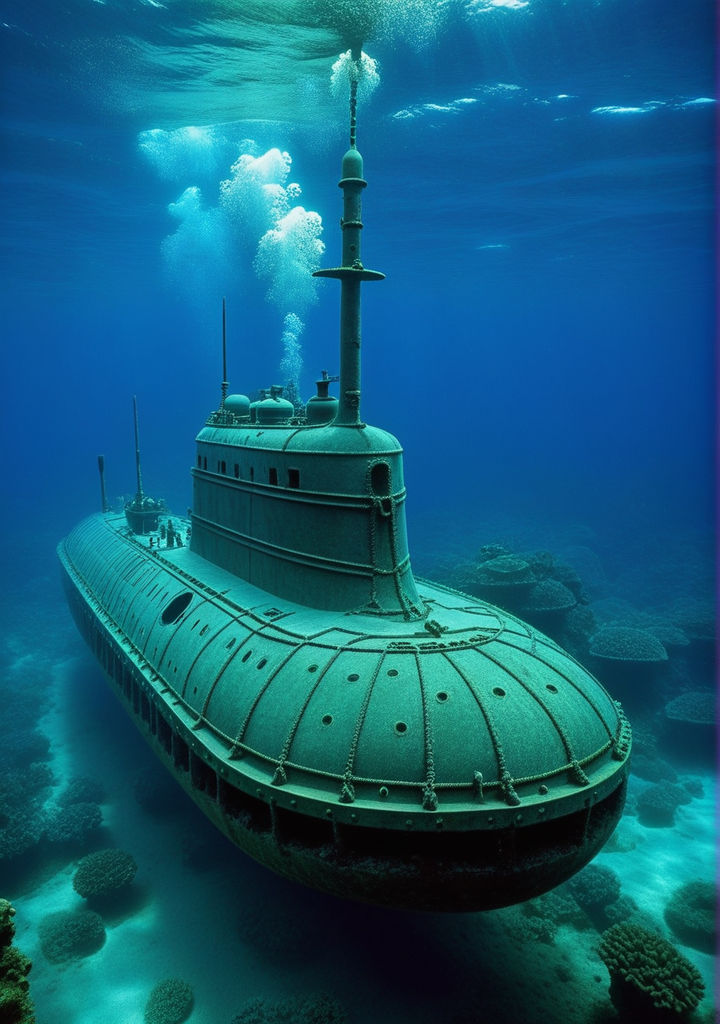 American deep sea submarine discovers ancient history underw... by ...