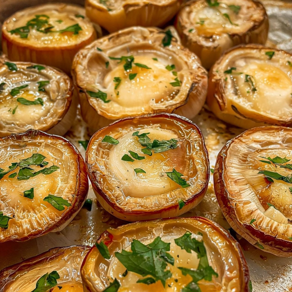 Champiñones al Horno con Ajo y Perejil