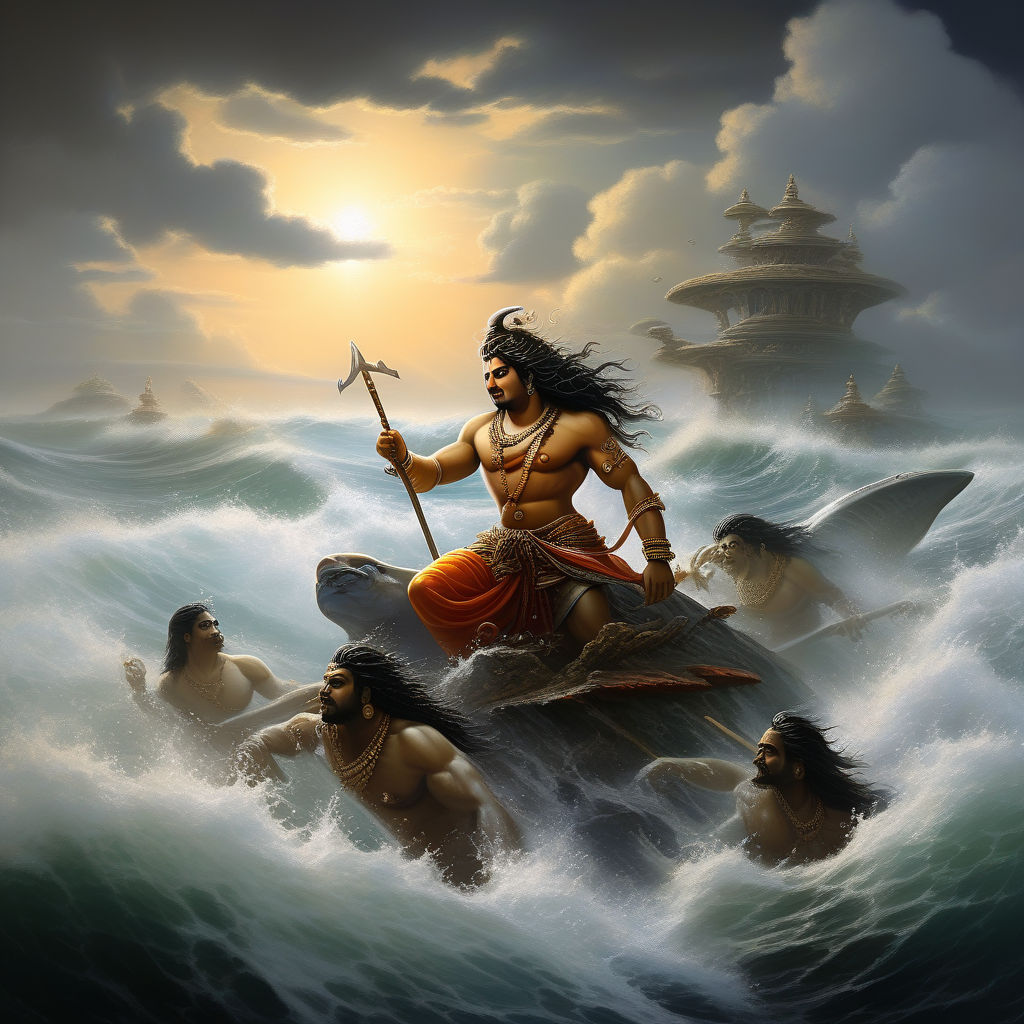 Samudra Manthan by Kunal Lokre - Playground