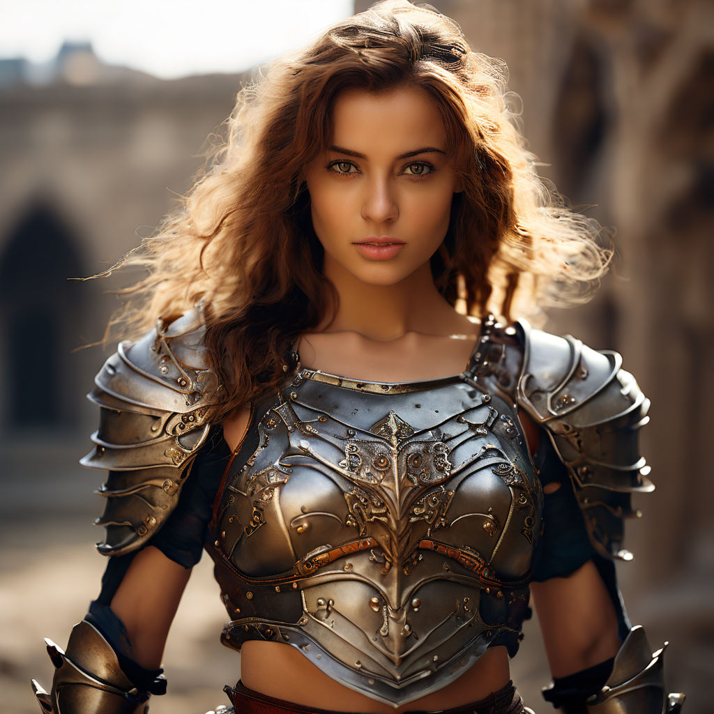 sexy medieval fantasy female warrior