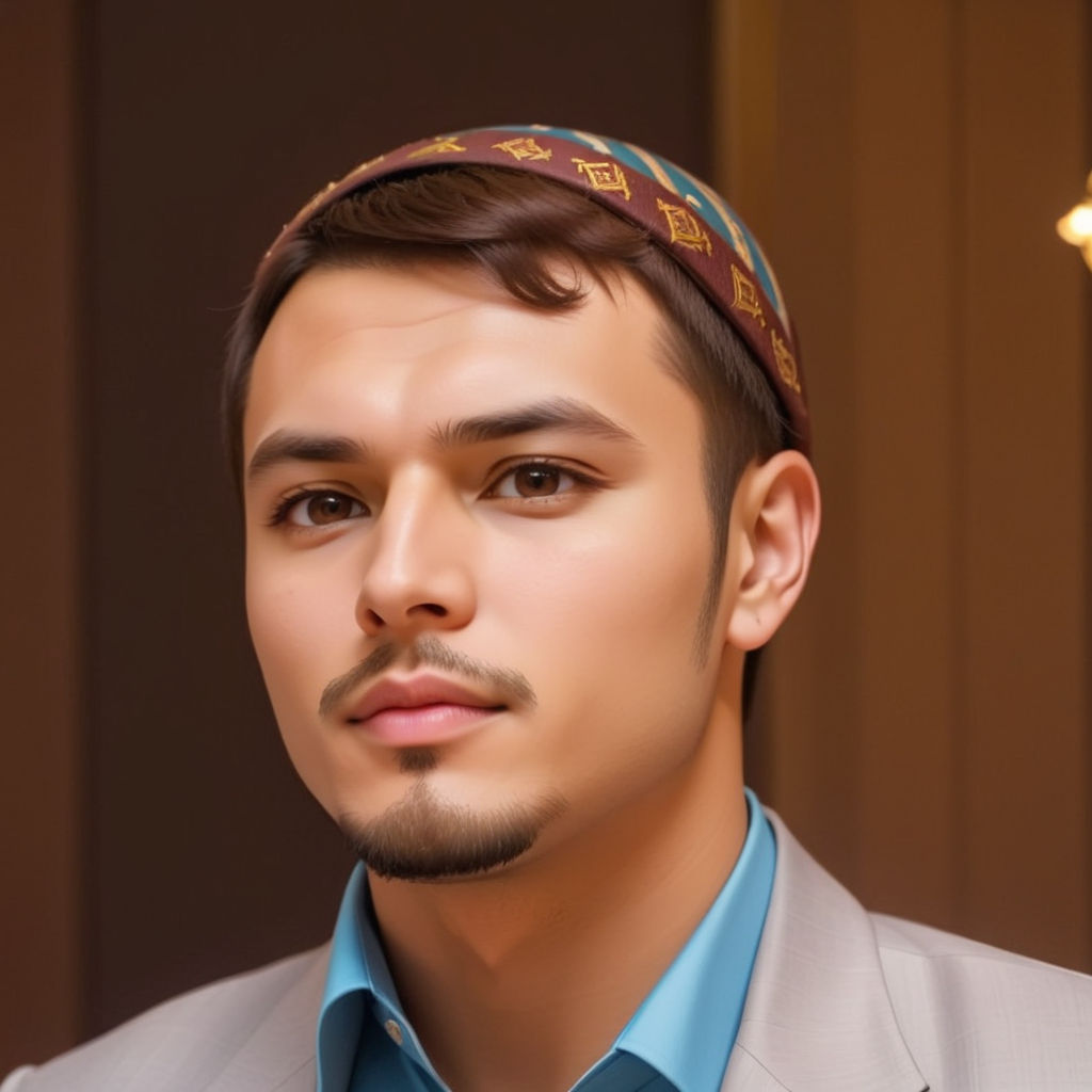 30 year old Tatar in a national Tatar hat by Рустам Минибаев - Playground
