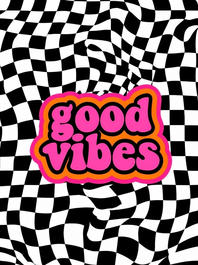 Vibrant Retro Good Vibes Pop Art Phone Case Cover