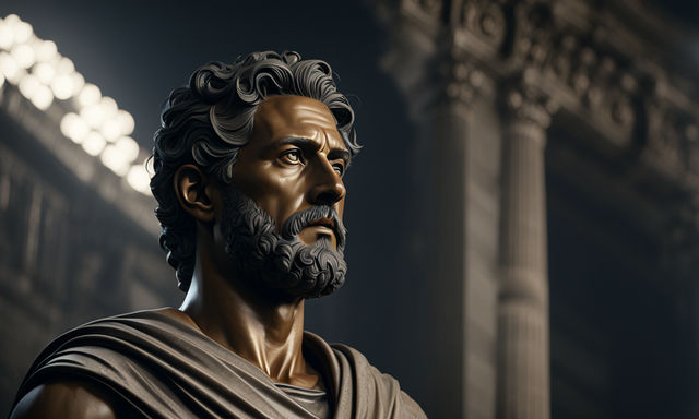 The statue of Marcus Aurelius by Eleven Labs - Playground