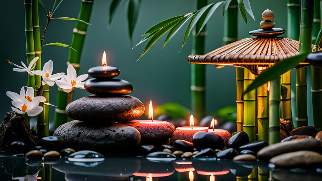 macro photography of a bamboo water fountain in nature. surrounded by small stones, flowers, candles, small plants, and bamboo leaves. Zen stones. Miki Asai's macro photography technique stands out, focusing on intricate details and sharp focus. The image is gaining attention on ArtStation and is attributed to Greg Rutkowski, background bamboo tree and bamboo leaves and streams
, Miki Asai Macro photography, close-up, hyper detailed, trending on artstation, sharp focus, studio photo, intricate details, highly detailed, by greg rutkowski, background stream and bamboo tree, rain weather, Miki Asai Macro photography, close-up, hyper detailed, trending on artstation, sharp focus, studio photo, intricate details, highly detailed, by greg rutkowski