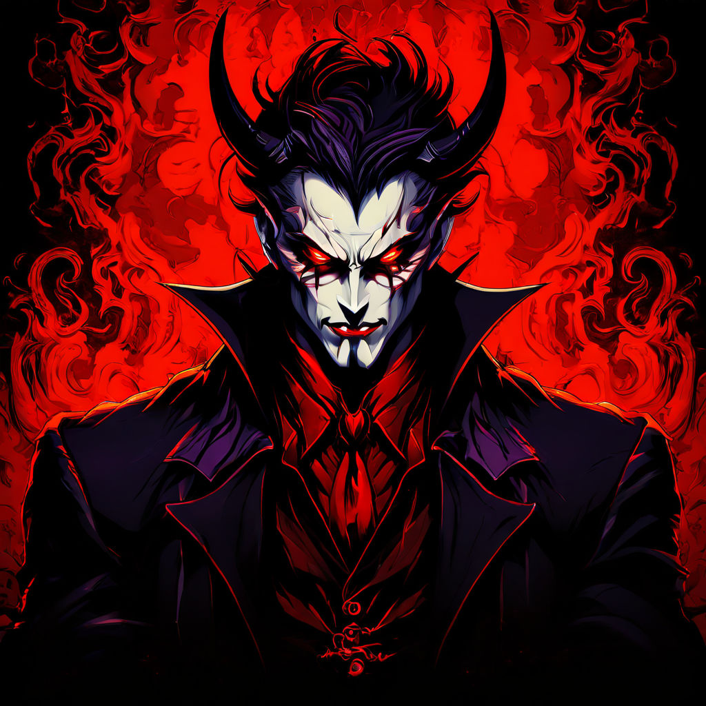 Anime devil-villain - you vampire adulterer! Anime villains... by Игорь ...