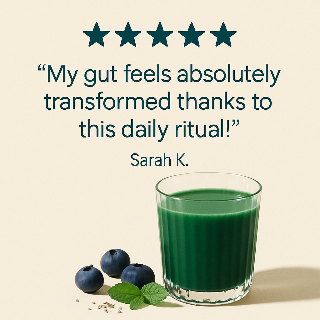 Minimalist Five-Star Review Advertisement with Fresh Ingredients Ads