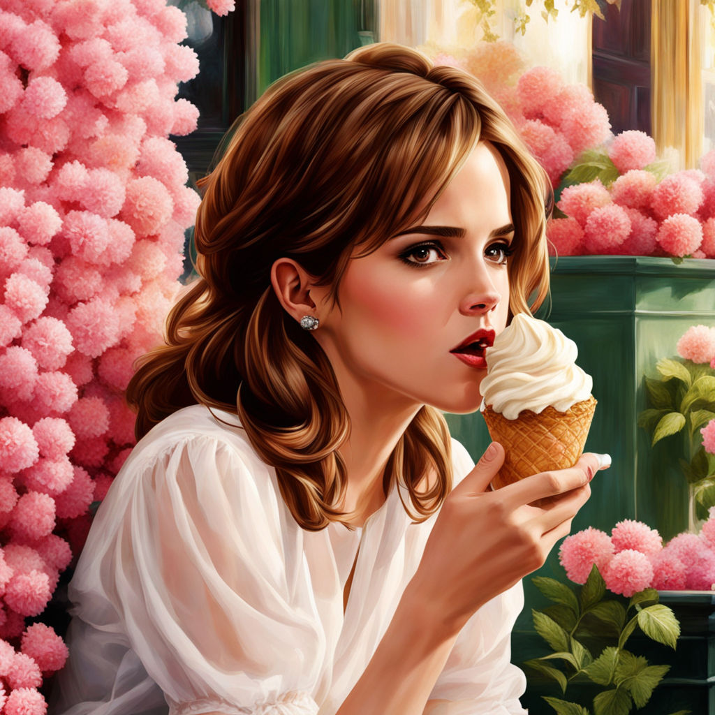 Emma Watson in a tasteful portrait