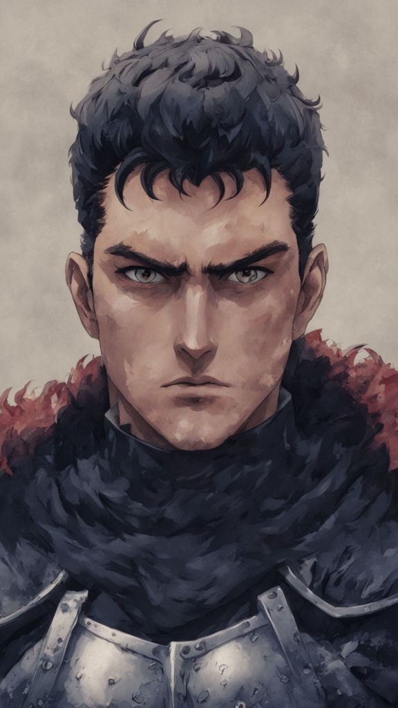 An original hero with the art style of the anime berserk by Ogga Booga ...