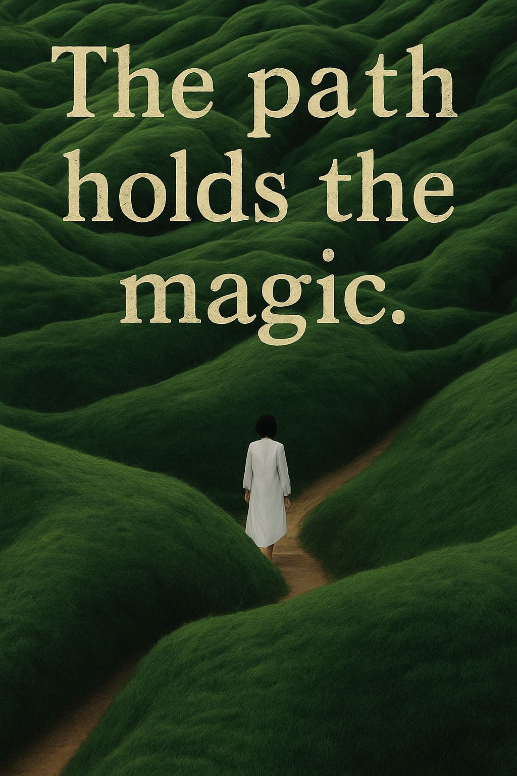 The Path Holds the Magic Serene Landscape Photograph Poster