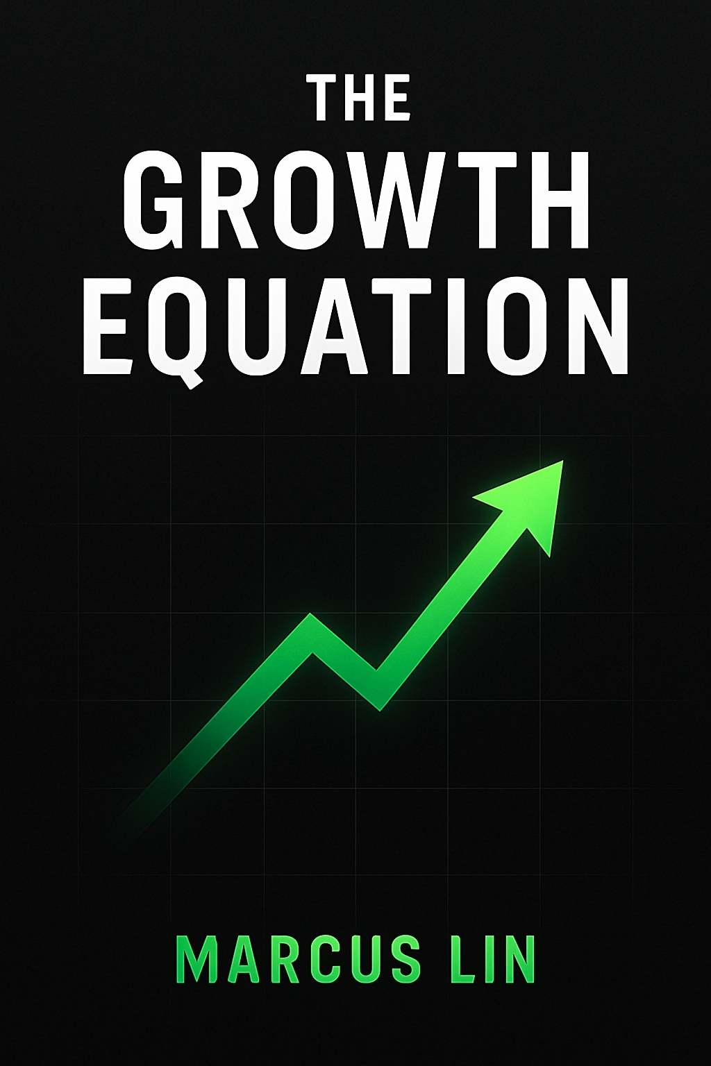 Modern Minimalist 'The Growth Equation' EBook Cover Design