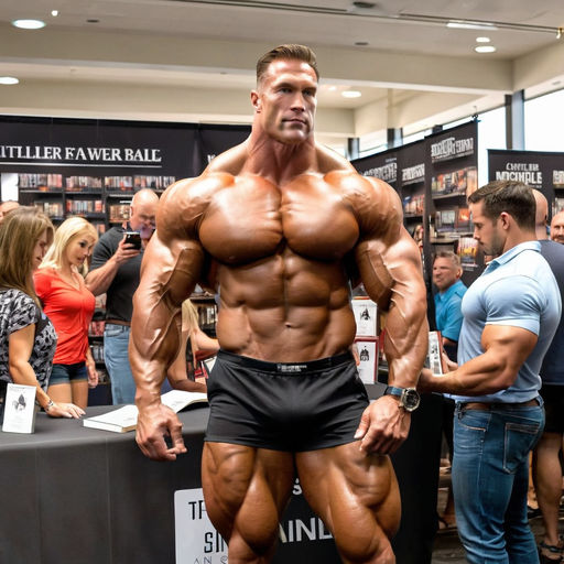 Muscle morph of a giant bodybuilder 9 feet tall and 2000 pou... by ...