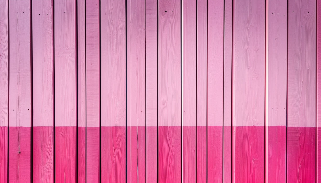 Dual-Tone Pink Wooden Panel Wall Background for Modern Design Virtual Backgrounds