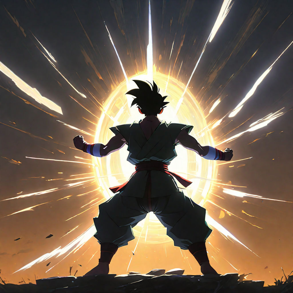 Gohan silhouette by sapba flash - Playground