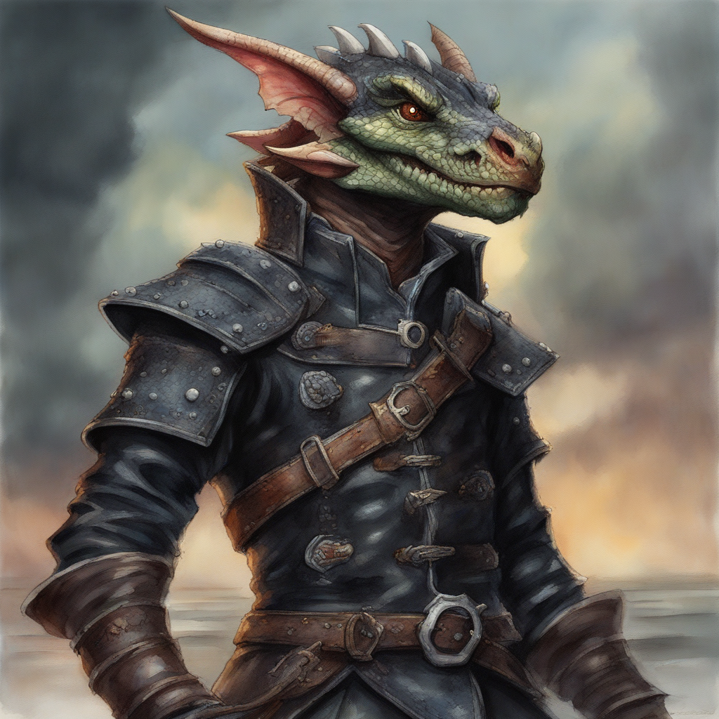 A kobold dragon rogue by Peter R - Playground