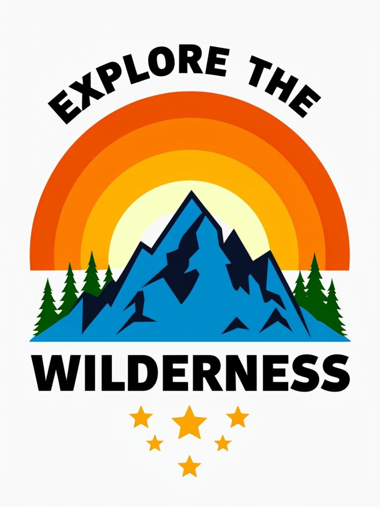 Explore the Wilderness Adventure Graphic T-Shirt