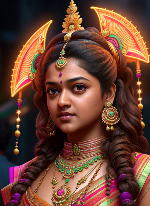 Keerthy Suresh by AI dashamoolam - Playground