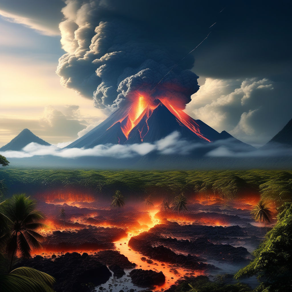 C. 3500 BC The Eruption of Mount Isarog in the Philippines.... by