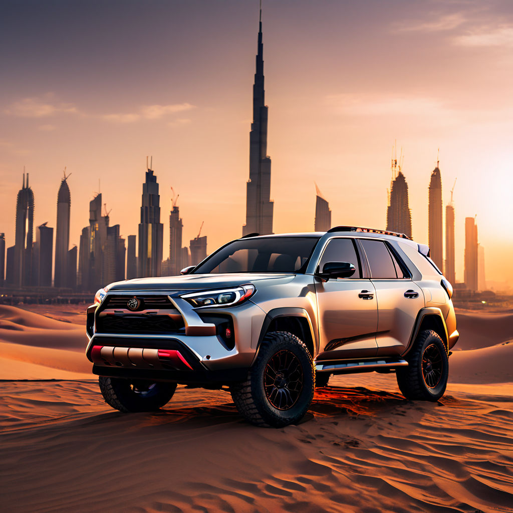 2025 Toyota 4Runner Burj khalifa by Zeeshan Haider Playground