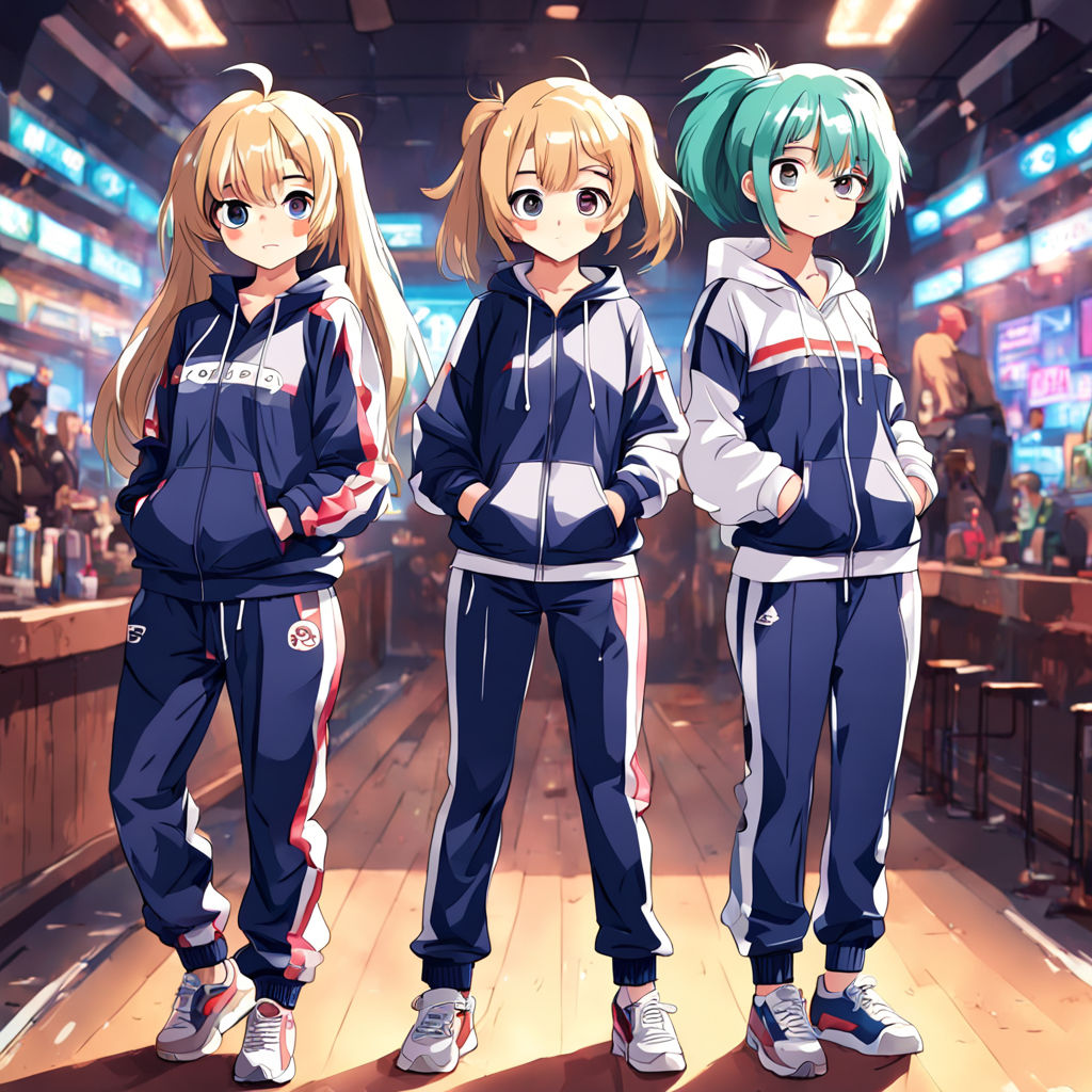 Anime girl Athletes