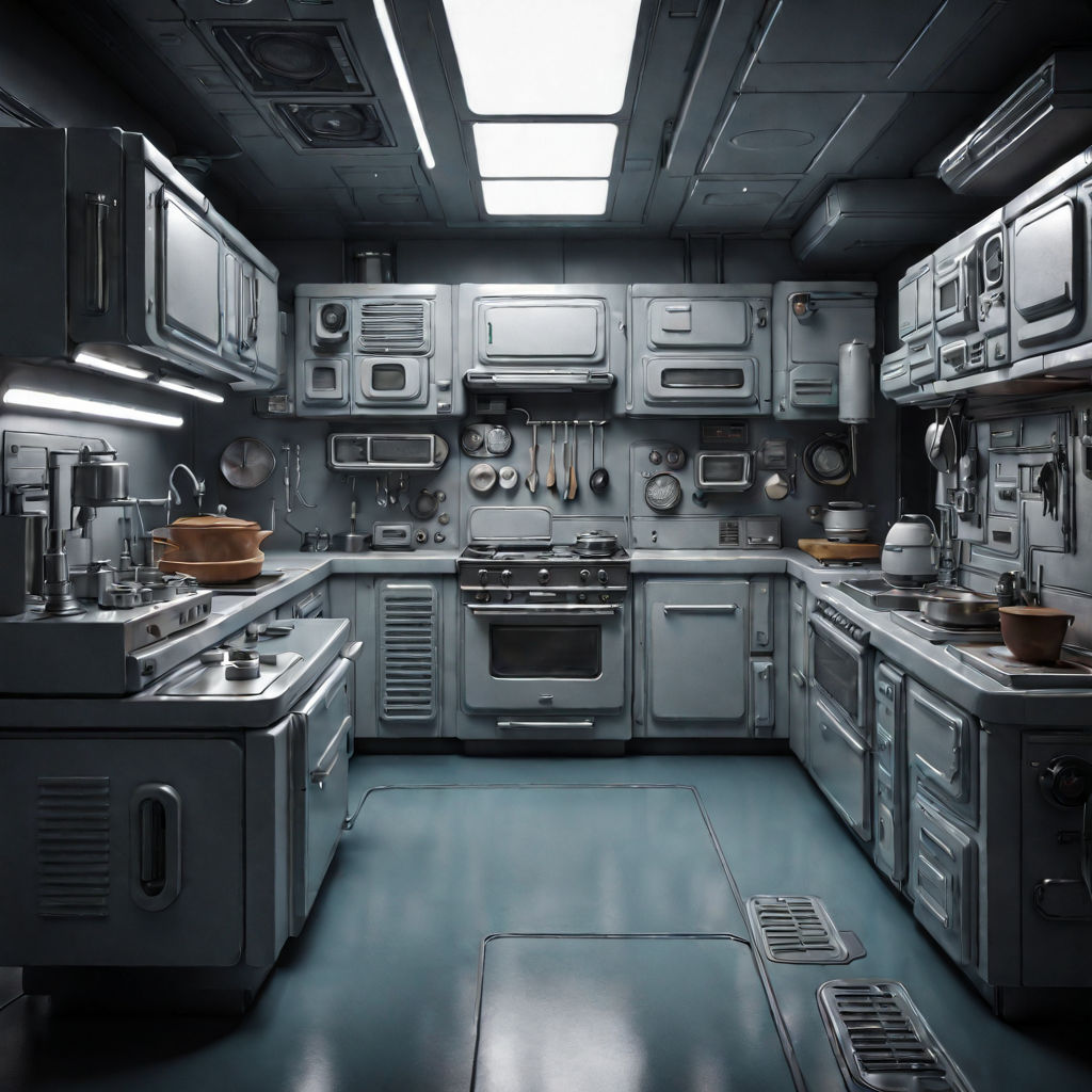 Texture of-a sci fi kitchen by niklas.geist@onlinehome.de - Playground