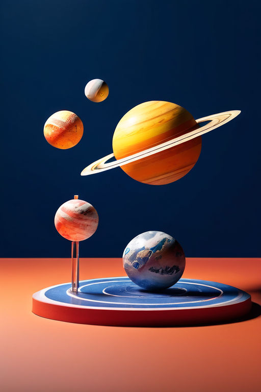 make a model of solar system easy