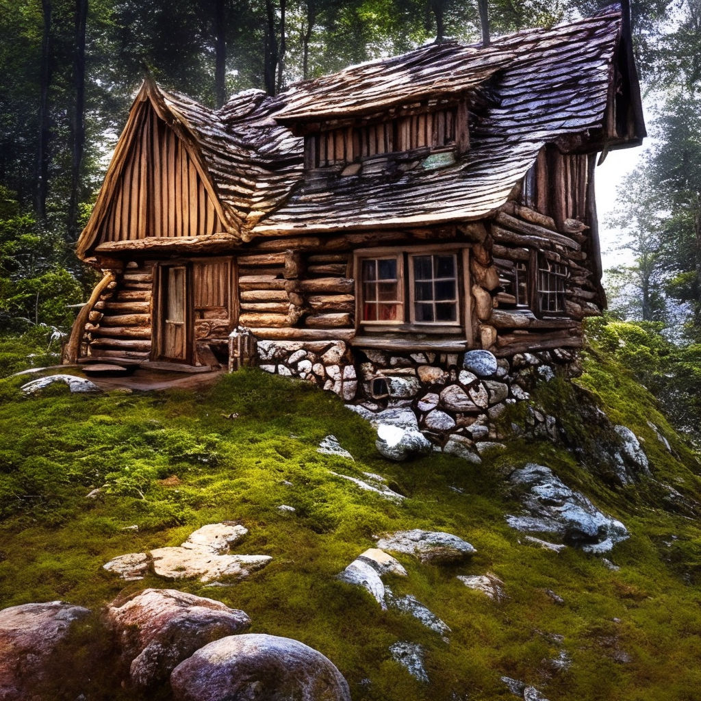 The Allure of Wooden Houses in Fantasy Worlds In many fanta... by Wasit ...