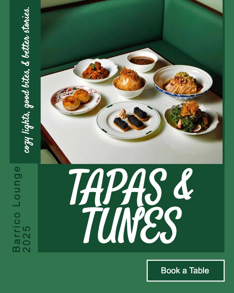 Elegant Tapas and Tunes Dining Experience Instagram Post